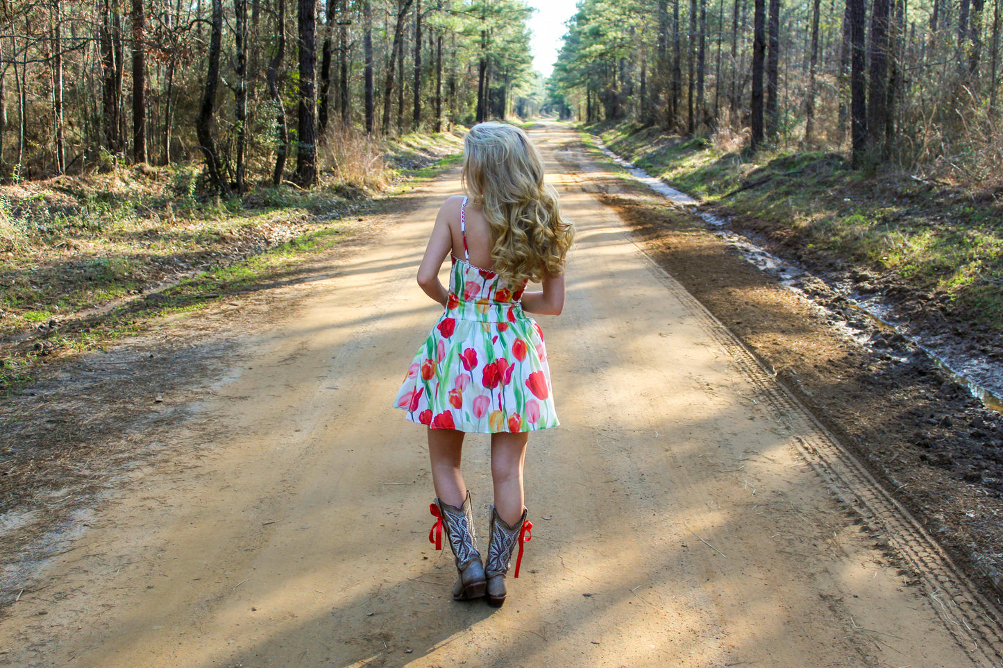 Blooming Tulips Dress
