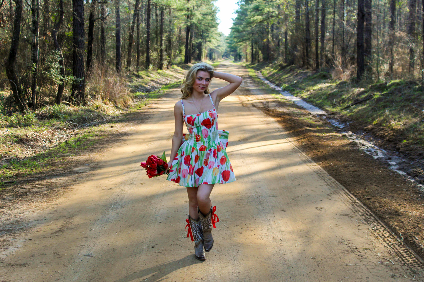 Blooming Tulips Dress