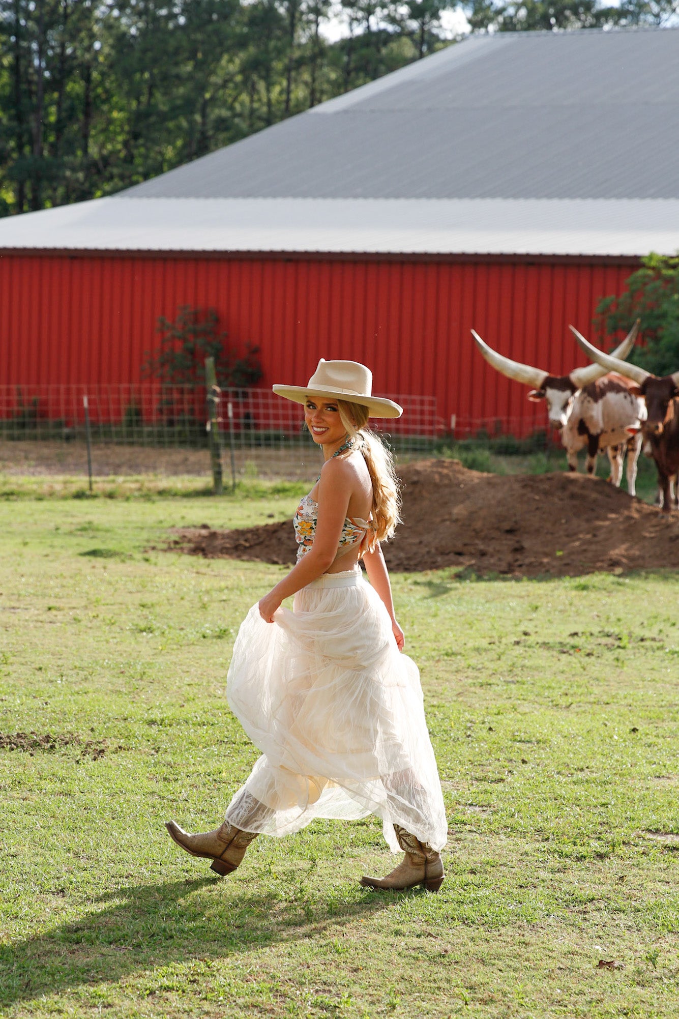 Whimsical West Tulle Skirt