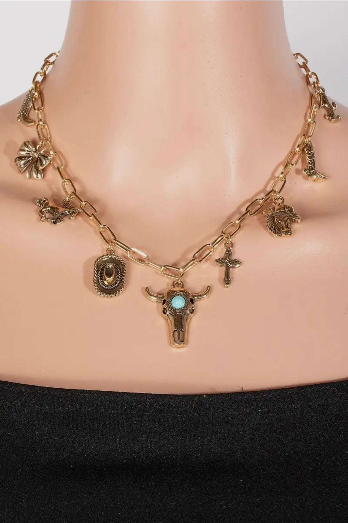 Cattle Call Charm Necklace