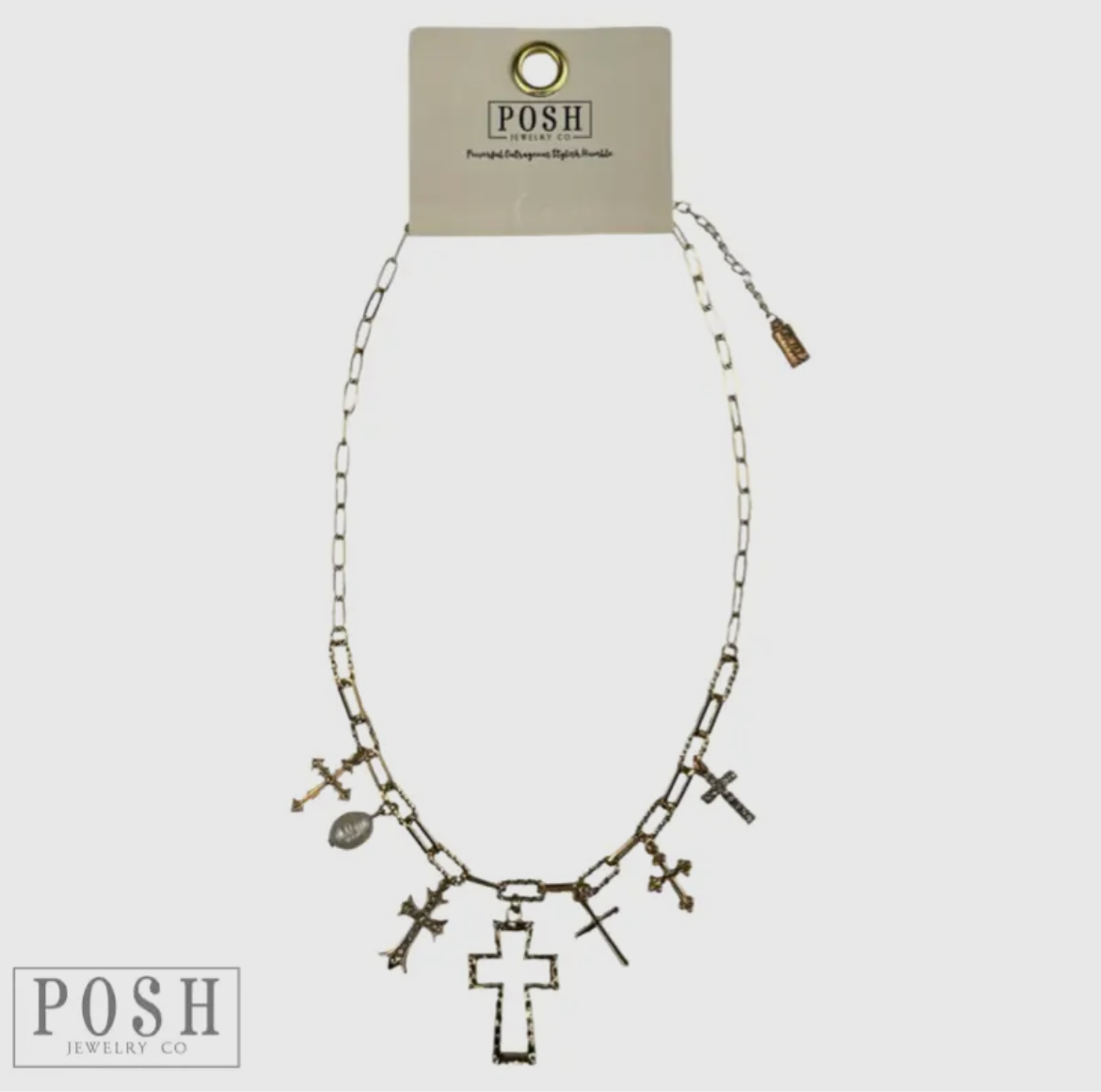 Golden Cross Necklace