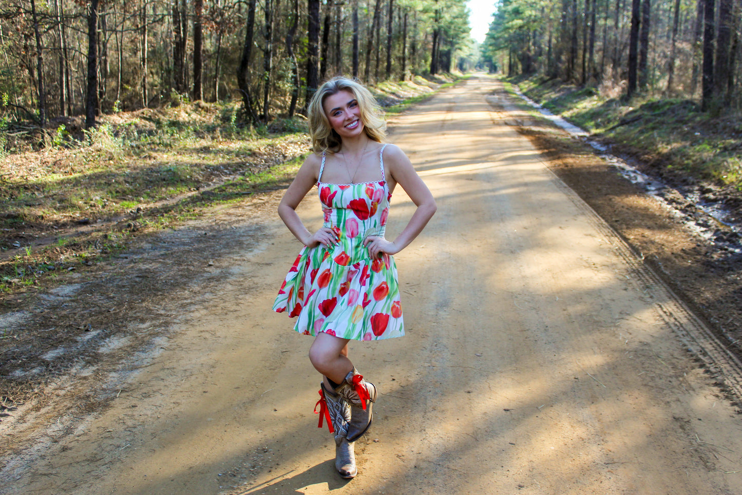 Blooming Tulips Dress