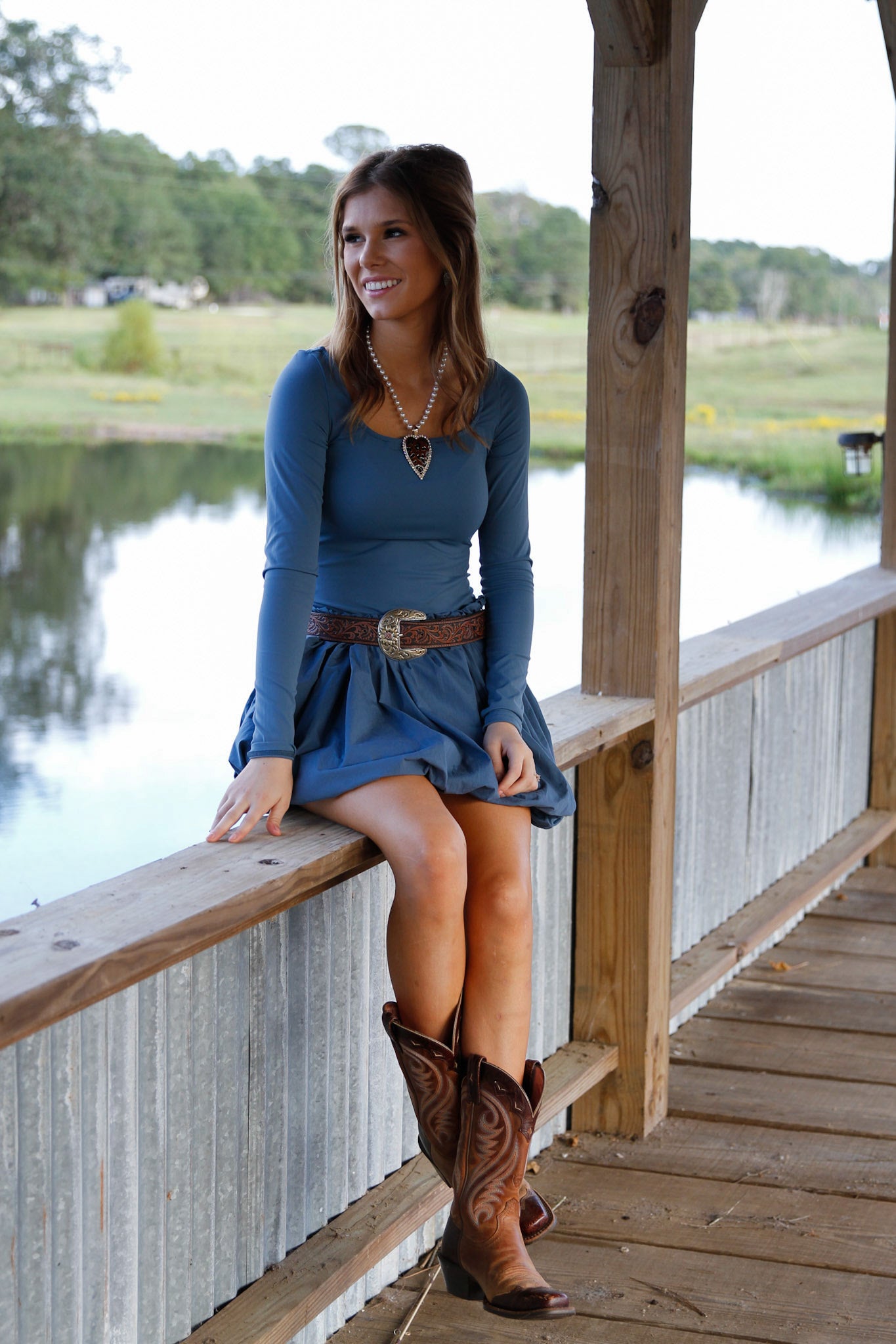 Rodeo Babe Bubble Dress