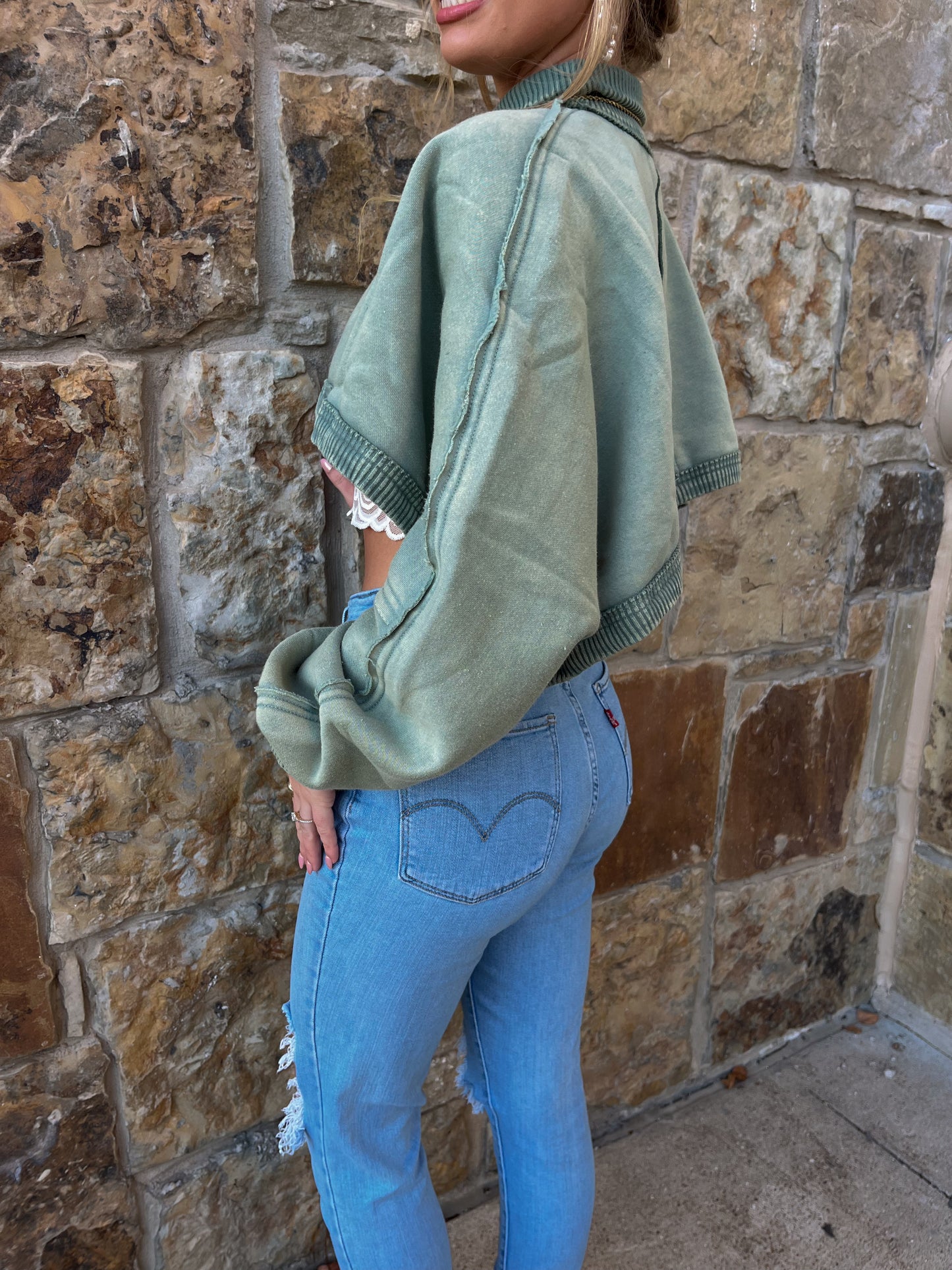 Winter Fun Cropped Sweatshirt