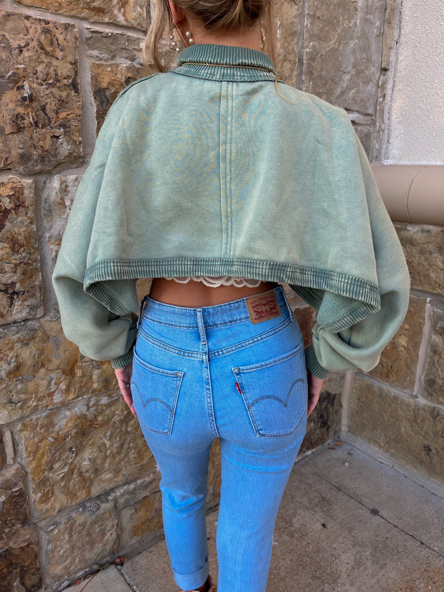 Winter Fun Cropped Sweatshirt