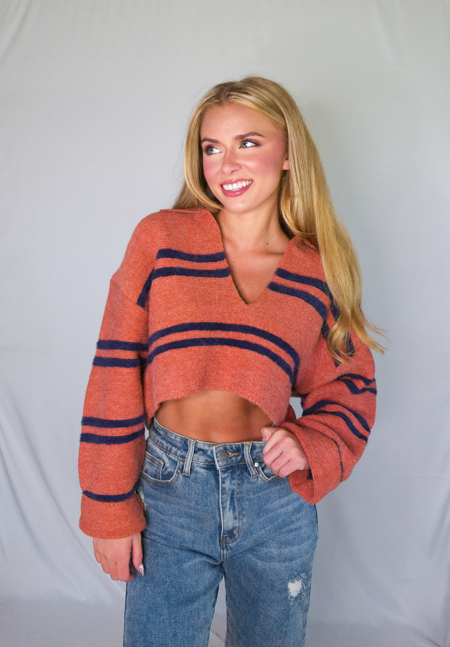 Cattle Cropped Sweater