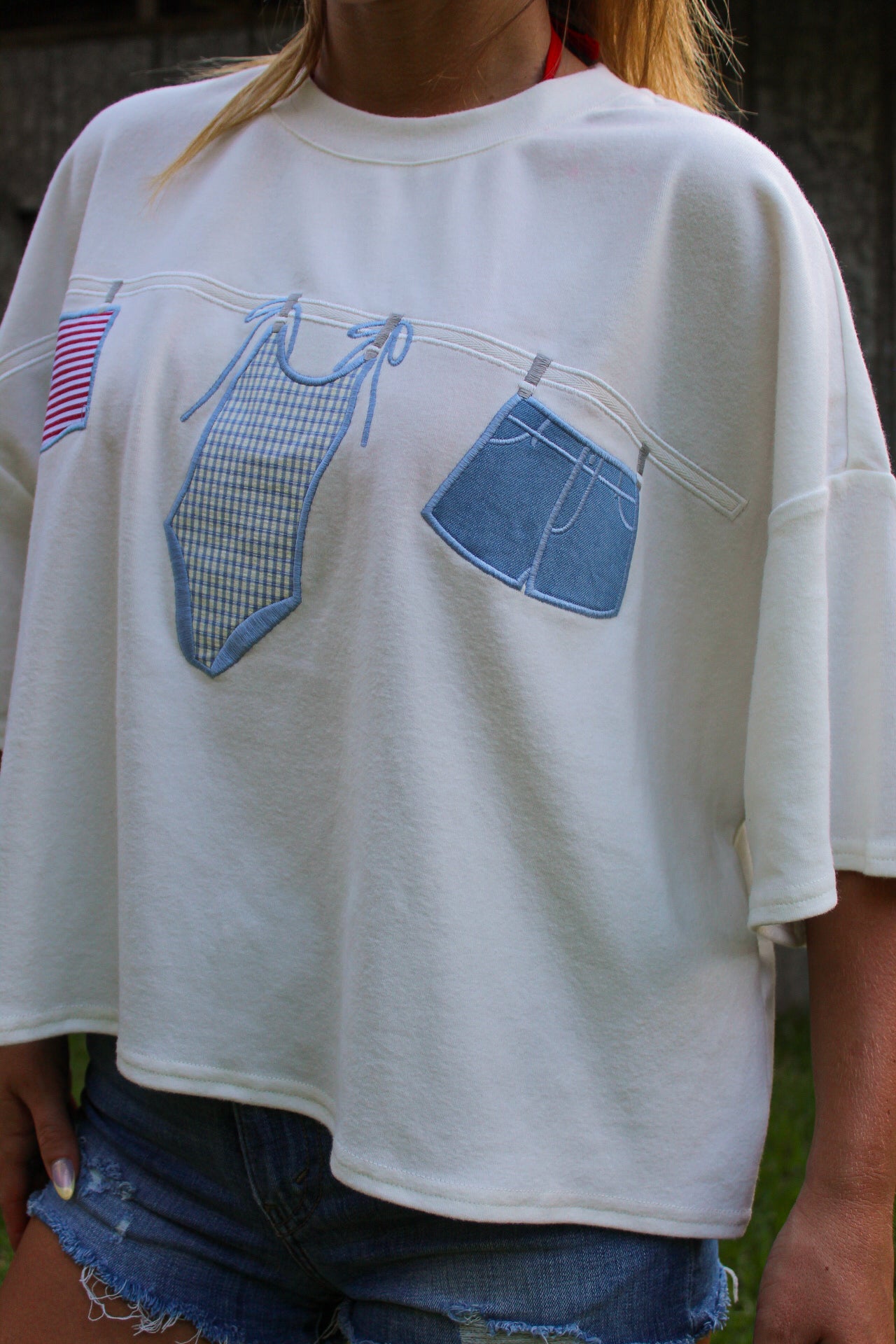 Lake Lounging Oversized Tee