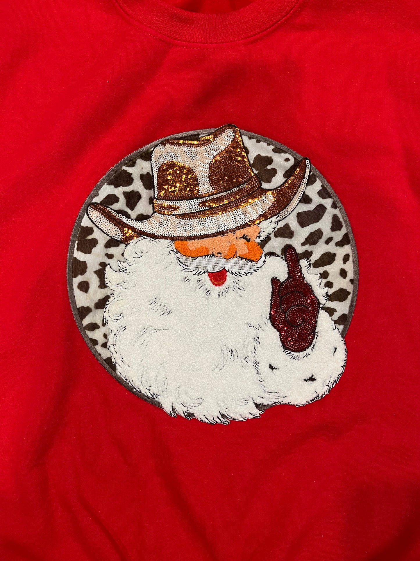 Howdy Santa Sweatshirt
