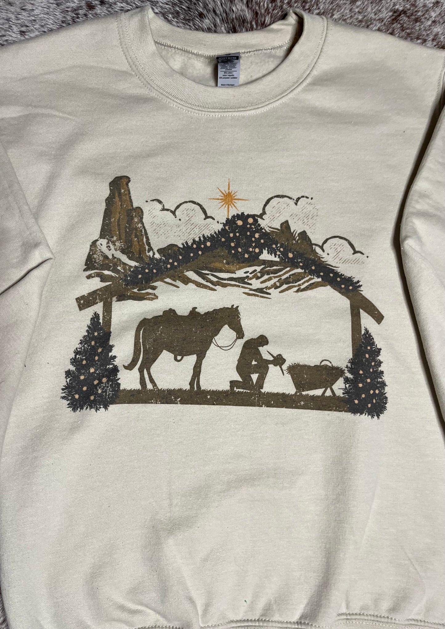 Cowboy Christmas Sweatshirt