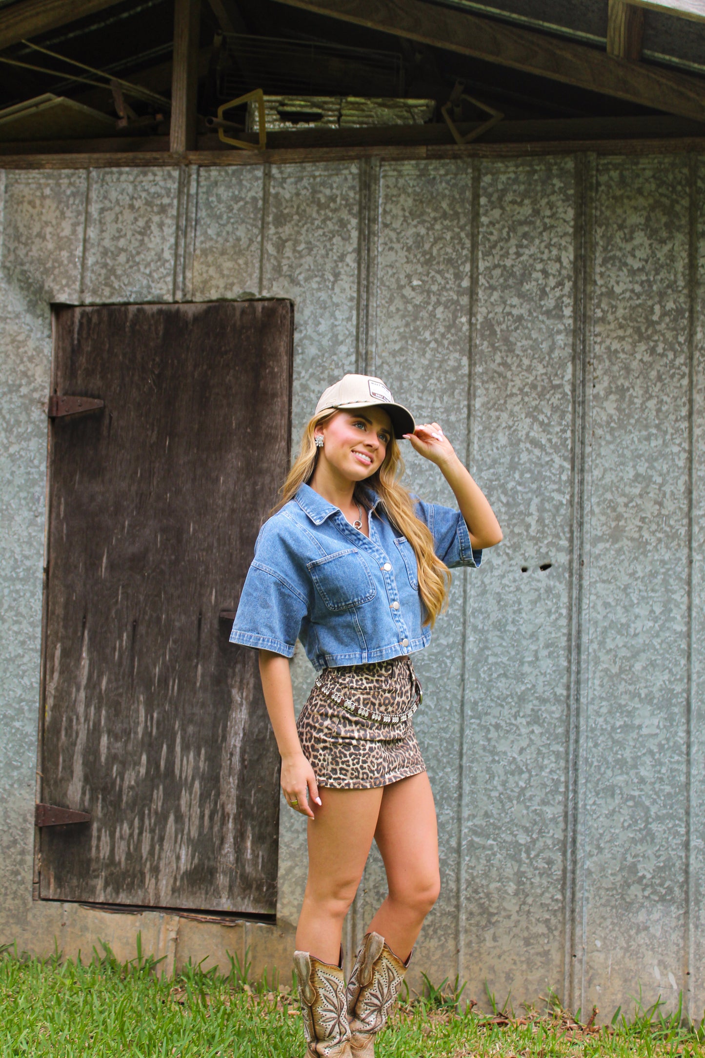 Not So Basic Denim Top