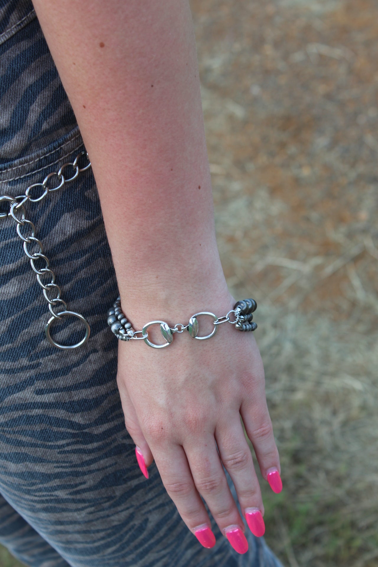 Navajo Horse Bit Bracelet