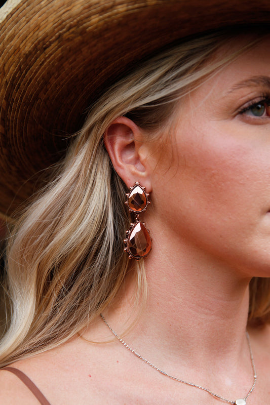 Cowboy Copper Earrings