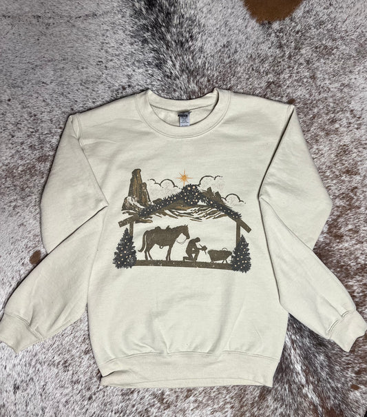 Cowboy Christmas Sweatshirt