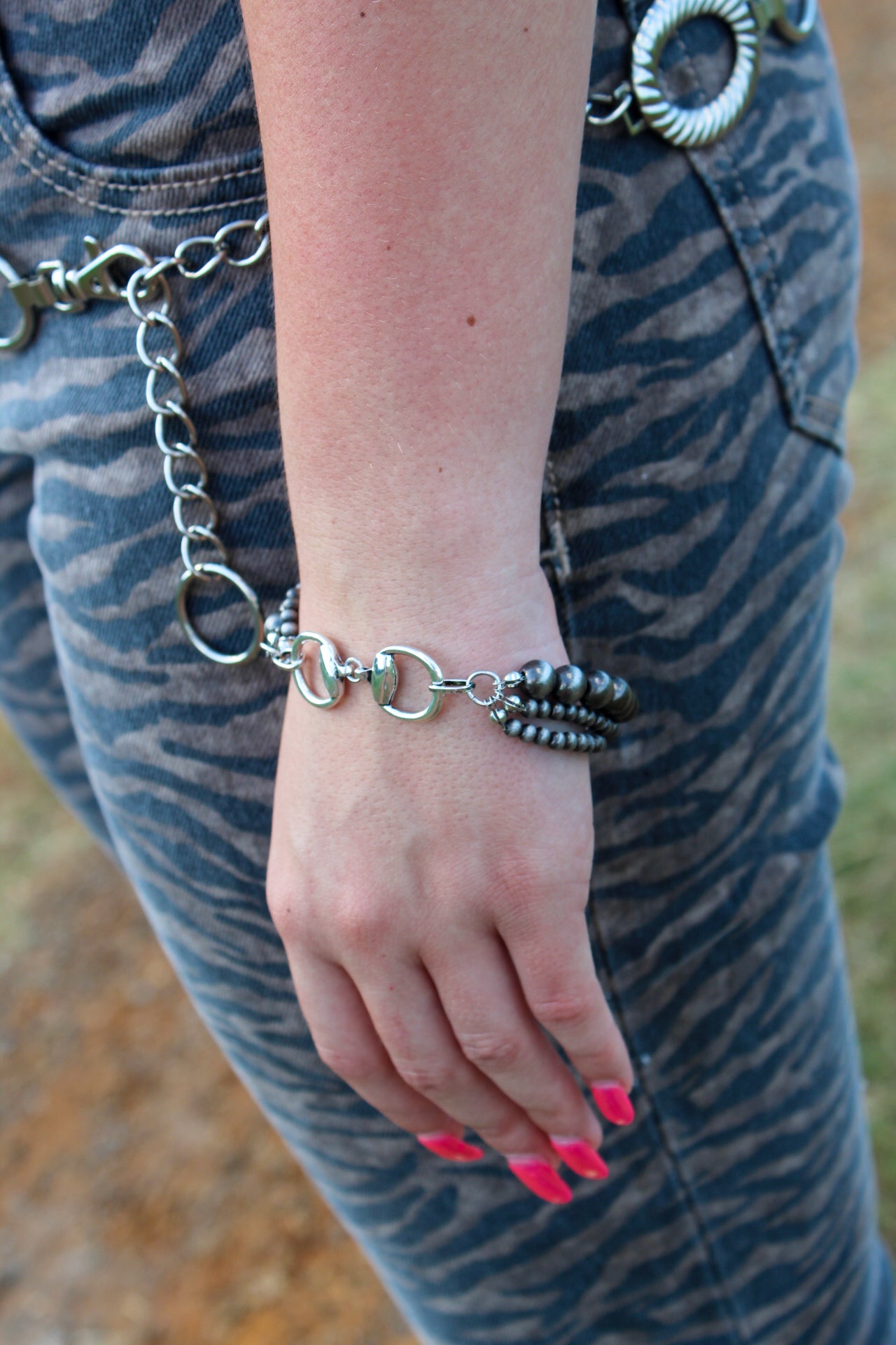 Navajo Horse Bit Bracelet