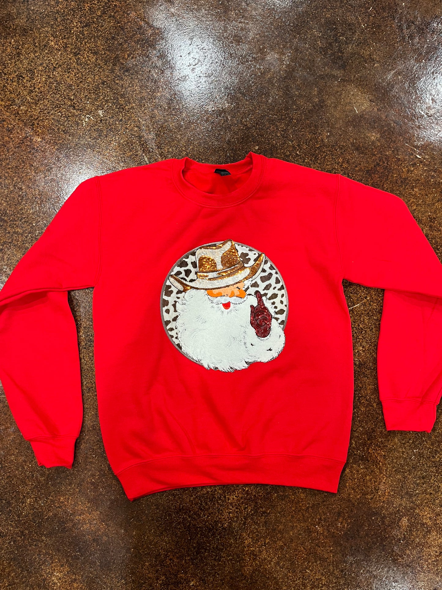 Howdy Santa Sweatshirt