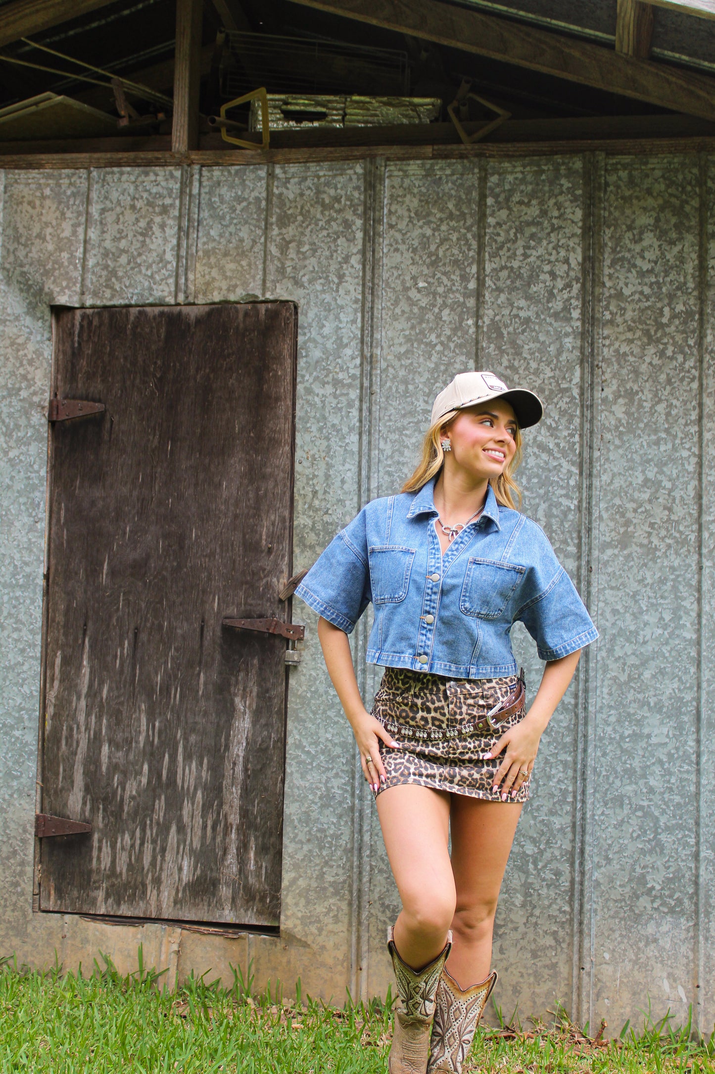 Not So Basic Denim Top