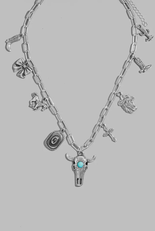 Cattle Call Charm Necklace