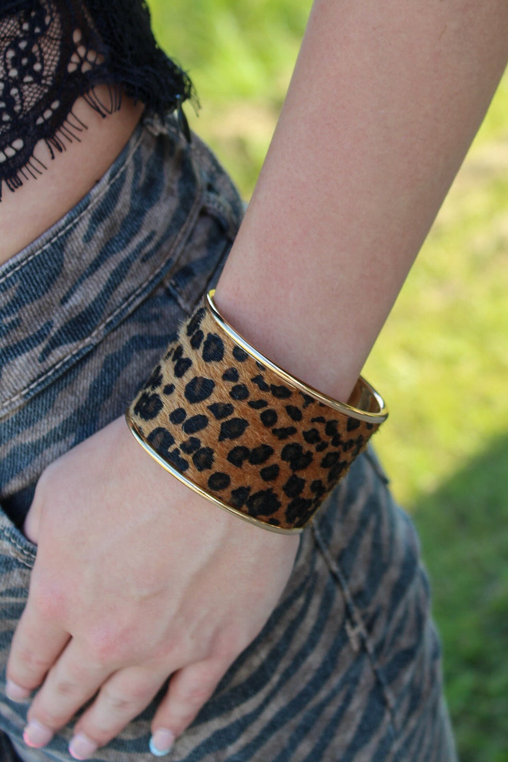 Leopard Cuff