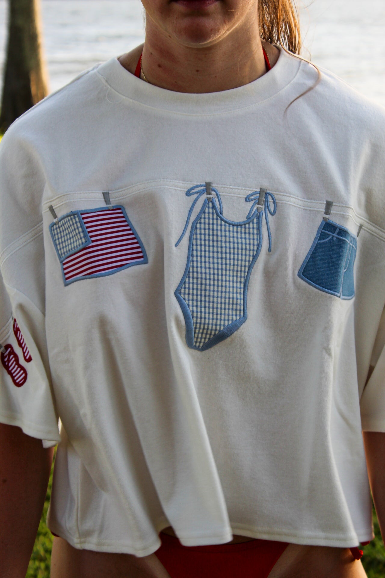 Lake Lounging Oversized Tee