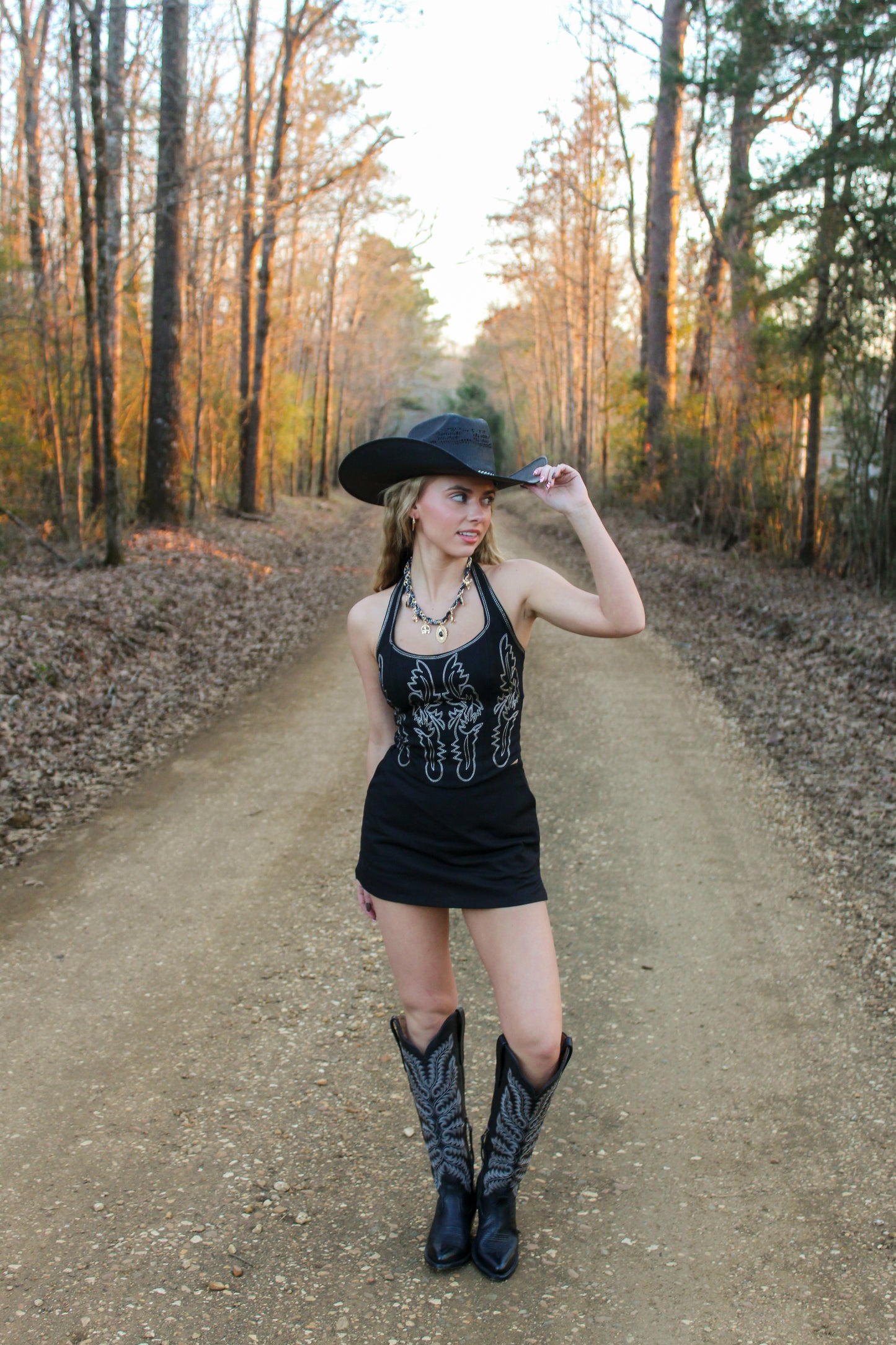 Howdy Halter Top