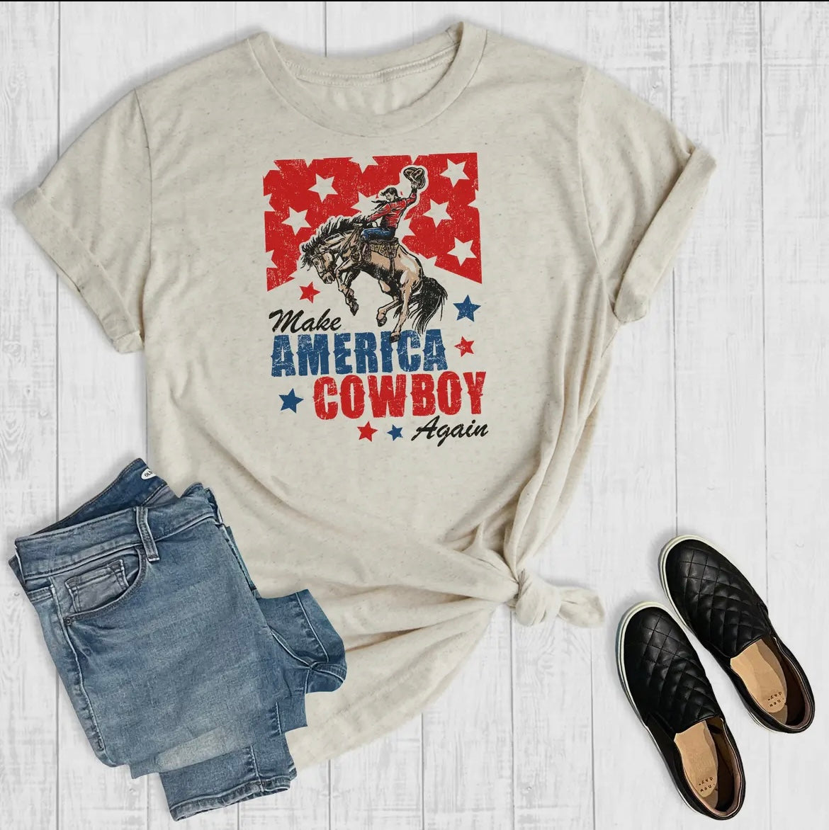 Cowboy Again Tee