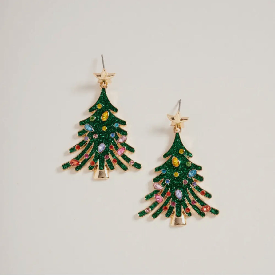 Christmas Tree Earrings