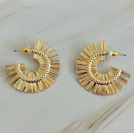 Sunburst Earrings