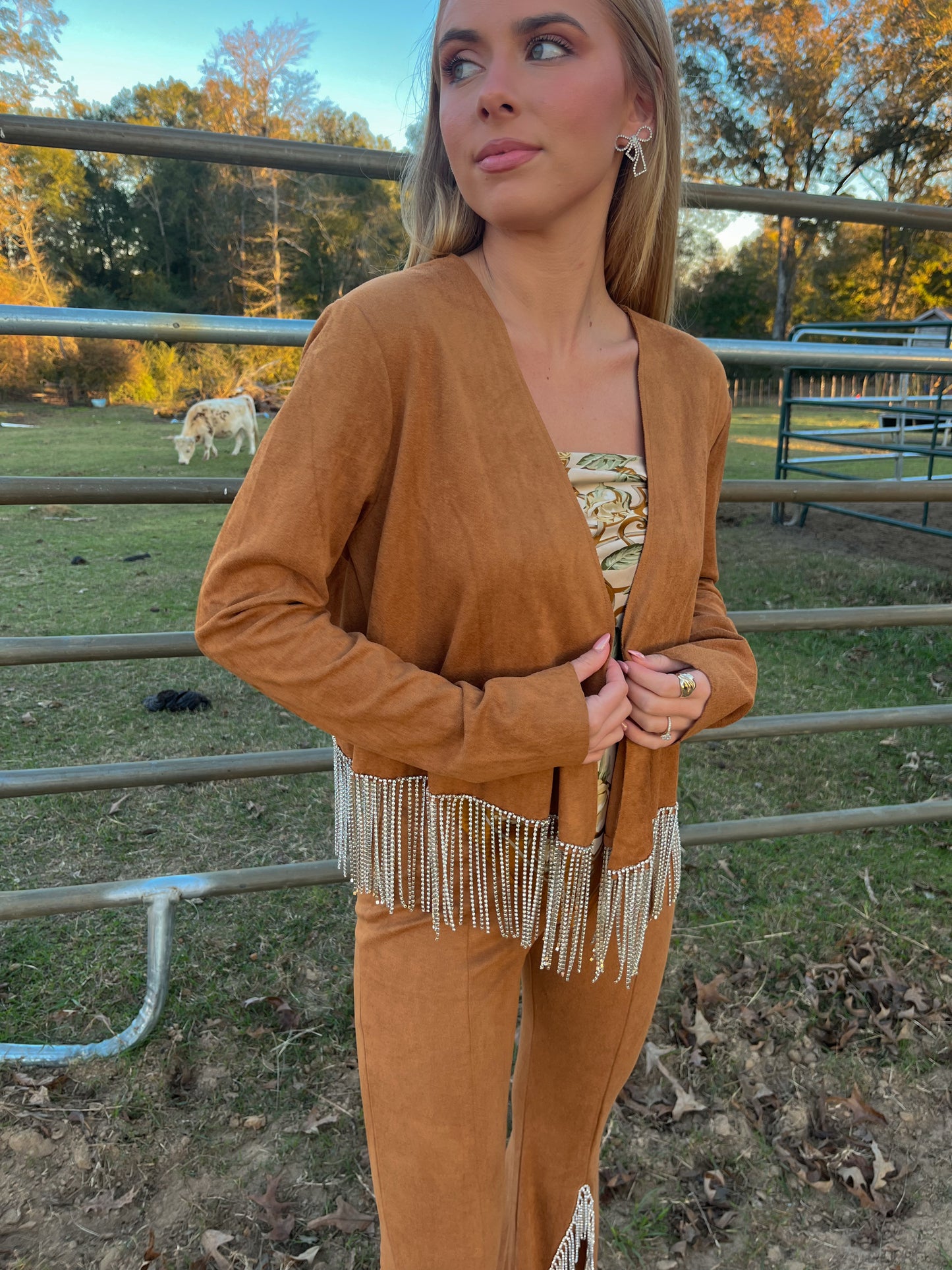 Rodeo Time Suede Jacket